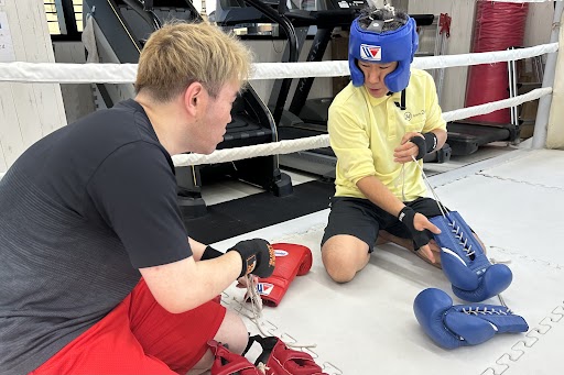 初めてのスパーリング🥊