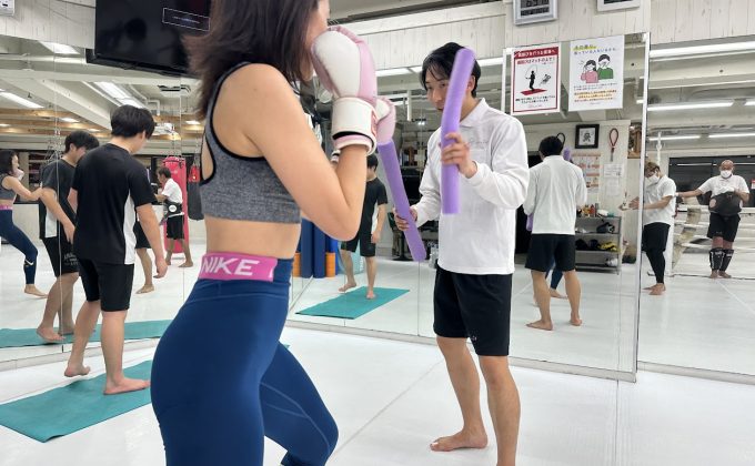 週末の朝活にぴったり！ミット打ちでスッキリ！