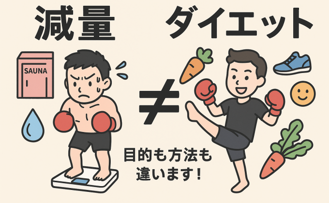減量とダイエットの違いって知ってますか？